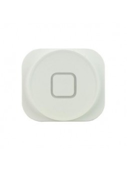 iPhone 5 Botón home + Membrana blanco premium