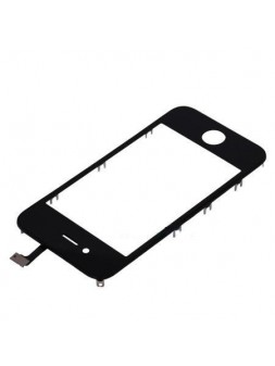 iPhone 4 Cristal + Digitalizador negro + Marco