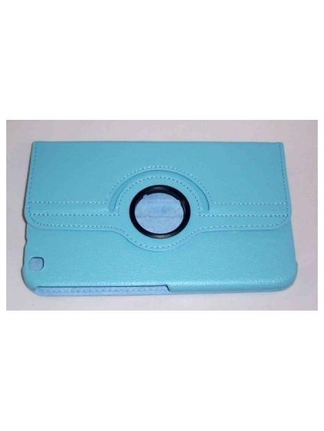 Samsung Galaxy TAB 3 8" Funda Giratoria 360º Azul celeste
