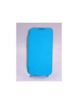 Samsung Galaxy SIV Mini I9190 i9195 Flip cover azul celeste
