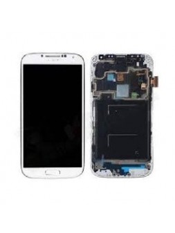 Samsung Galaxy S4 I9505 LCD + Táctil blanco + marco premium