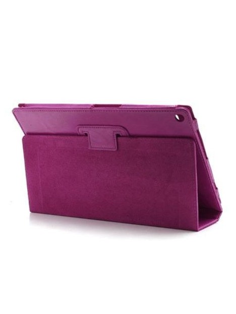 Funda de piel para Tablet Xperia Z color morado claro