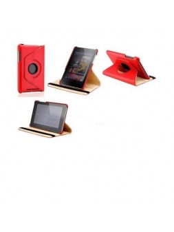 Asus Google Nexus 7" Funda Giratoria 360º  Roja