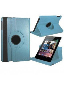 Asus Google Nexus 7" Funda Giratoria 360º Azul Celeste