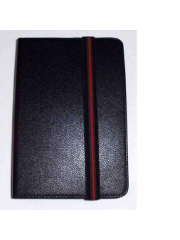 Funda Tablet Univ. 6" Liso Negro Velcro Restraint System