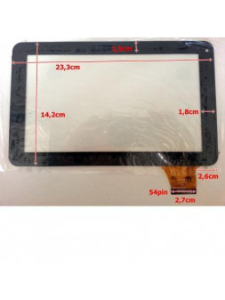 Pantalla táctil repuesto tablet china 9" Modelo 13
