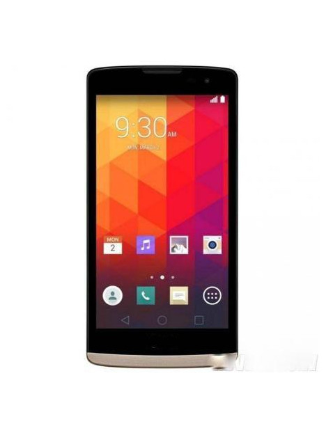 LG Leon 4G LTE H320 H340n H340 pantalla lcd + táctil dorado + marco premium