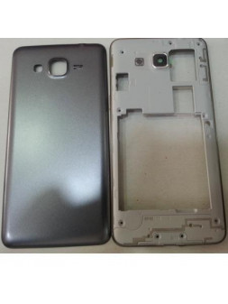 Samsung Grand Prime G530 carcasa trasera gris + tapa baterí