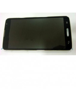 LG G Pro Lite D680 D682 pantalla lcd + táctil negro + marco