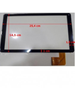 Pantalla Táctil repuesto Tablet china 10.1" Modelo 44 negro