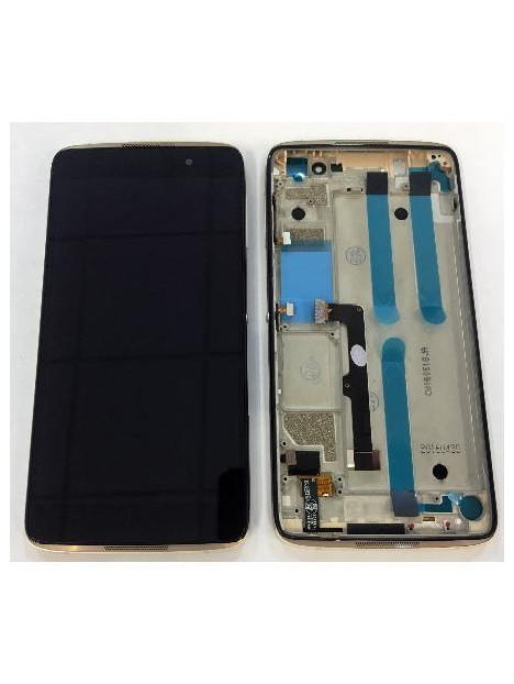 Alcatel One Touch Idol 4 6055 pantalla lcd + tactil negro +