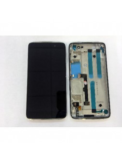 Alcatel One Touch Idol 4 6055 pantalla lcd + tactil negro +