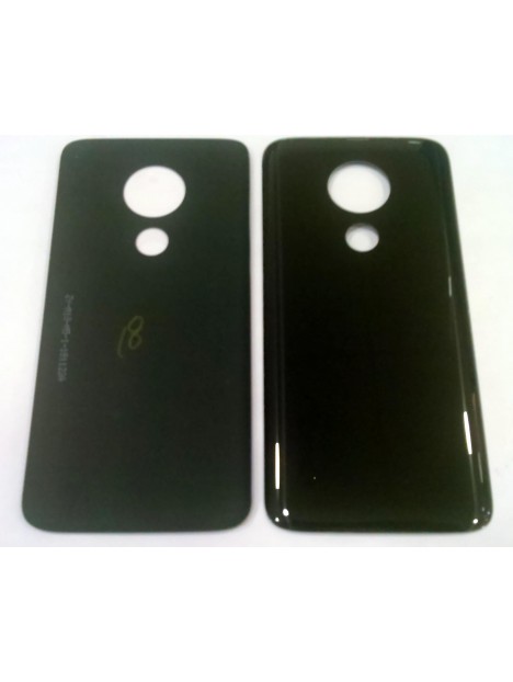 Tapa trasera o tapa bateria negra para Motorola Moto G7 Power XT1955-1 XT1955-2 XT1955-4 XT1955-5 XT1955-6 XT1955-7