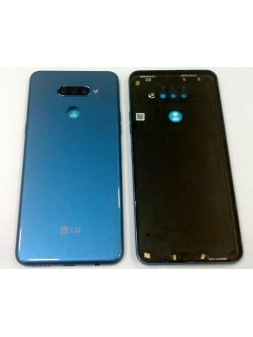 Tapa trasera o tapa bateria azul para LG K50S LM-X540
