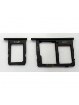 Samsung Galaxy j8 2018 j810f j6 2018 j600f set soporte o bandeja dual sim negra premium j810ds sm-j810f sm-j810ds