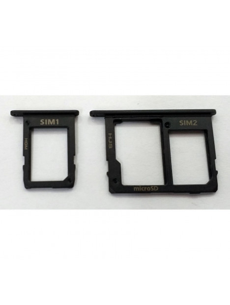 Samsung Galaxy j8 2018 j810f j6 2018 j600f set soporte o bandeja dual sim negra premium j810ds sm-j810f sm-j810ds