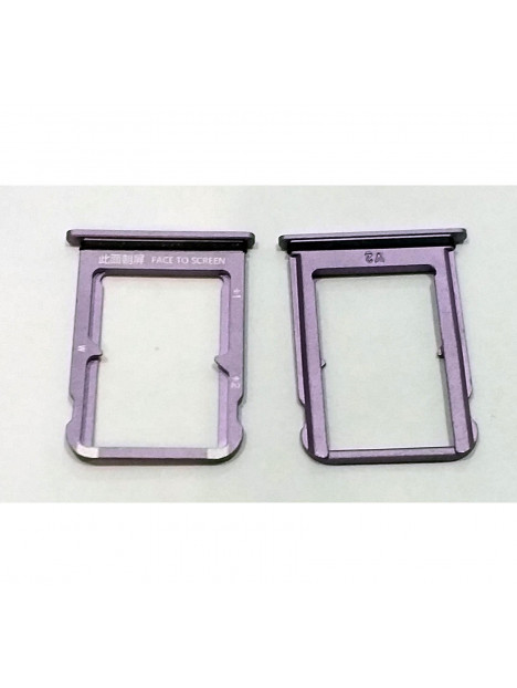 Xiaomi Mi 9 soporte o bandeja sim lila origina mi9
