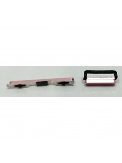 Xiaomi Mi 5X MI A1 set botones power y volumen rosa premium