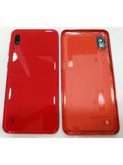 Samsung Galaxy A10 tapa trasera o tapa bateria roja SM-A105F SM-A105D