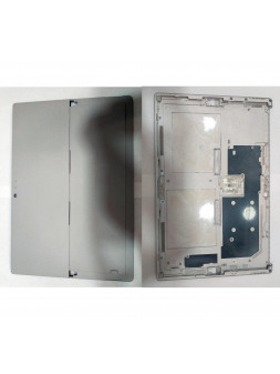 Carcasa trasera o tapa trasera gris Microsoft Surface Pro 5 Model 1796 12.3"