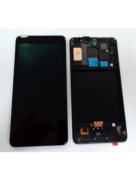 Pantalla LCD para Samsung Galaxy A9 2018 A920 mas marco negro compatible oled calidad