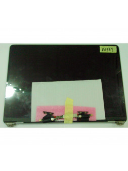 Pantalla LCD para Macbook 2018 Retina Pro 13" A1989 mas tapa trasera o tapa bateria gris espacial