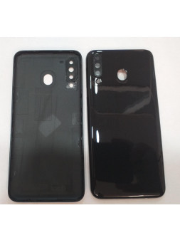 Tapa trasera o tapa bateria negra para Samsung Galaxy M30