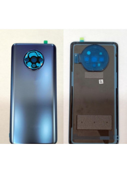 Tapa trasera o tapa bateria azul para Oneplus 7T mas lente camara