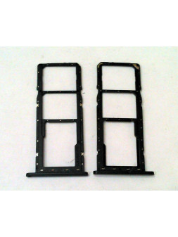 Soporte SIM negro para Motorola Moto G8 Calidad Premium