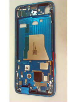 Carcasa o marco central azul para Xiaomi Pocophone F2 Pro / Redmi K30 Pro Calidad Premium