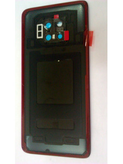 Tapa trasera o tapa bateria roja mas lente camara para Huawei mate 20 PRO Calidad Premium