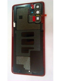 Tapa trasera o tapa bateria naranja mas lente camara para Huawei P30 PRO Calidad Premium