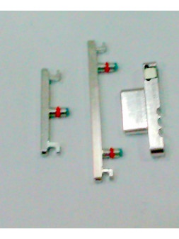 Set 3 botones blancos para Oneplus 8 Calidad Premium