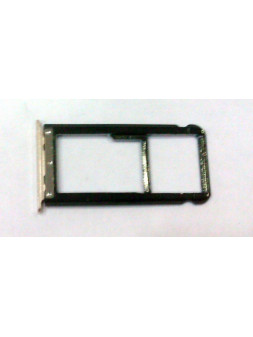 Soporte o bandeja SIM dorado para Zte Blade V8 Calidad Premium