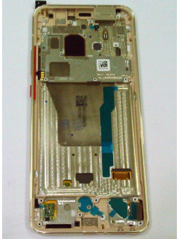 Pantalla LCD mas tactil negro mas marco dorado para Xiaomi Pocophone F2 PRO / Redmi K30 PRO Calidad Premium