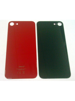 Tapa trasera o tapa bateria roja facil instalacion para  iPhone SE 2020 A2275 A2296 A2298 calidad premium