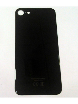 Tapa trasera o tapa bateria negra facil instalacion para iPhone SE 2020 A2275 A2296 A2298 calidad premium