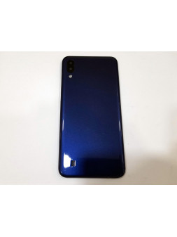 Tapa trasera o tapa bateria azul para Samsung Galaxy M10 M105 mas lente camara