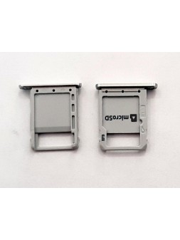 Soporte o bandeja SD dorada para Samsung Galaxy S4 T830 T835 calidad premium