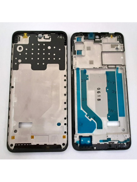 Carcasa central o marco negro para alcatel 1V 2020 5007 / alcatel 1s 2020 5028 / alcatel 3L 2020 5029 calidad premi
