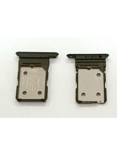 Soporte o bandeja dual sim verde para Oppo Realme X50 RMX2051 calidad premium