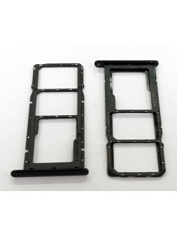 Soporte o bandeja dual sim negra para LG K41S LM-K410EMW calidad premium