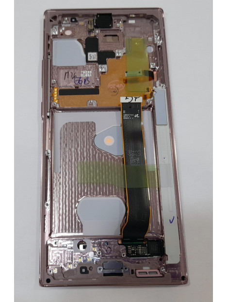 Pantalla lcd GH82-23596D para Samsung Galaxy Note 20 Ultra SM-N986F mas tactil negro mas marco mystic bronze premiu