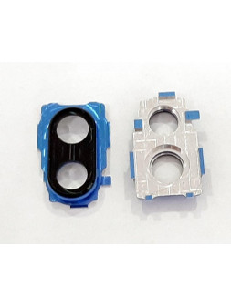 Cubierta camara azul para Xiaomi Redmi note 7 mas cristal calidad premium