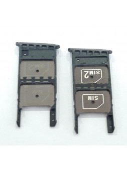 Soporte o bandeja dual sim negra para Motorola Moto G5 XT1671 calidad premium xt1672 xt1676 xt1677