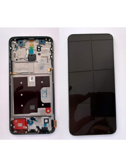 Pantalla lcd para Oppo Reno 2Z mas tactil negro mas marco plata compatible