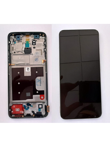 Pantalla lcd para Oppo Reno 2Z mas tactil negro mas marco plata compatible