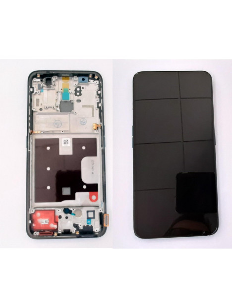 Pantalla lcd para Oppo Reno 2Z mas tactil negro mas marco verde compatible