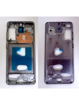 Carcasa central o marco gris para Samsung Galaxy S20 G980F SM-G980F SM-G980 calidad premium