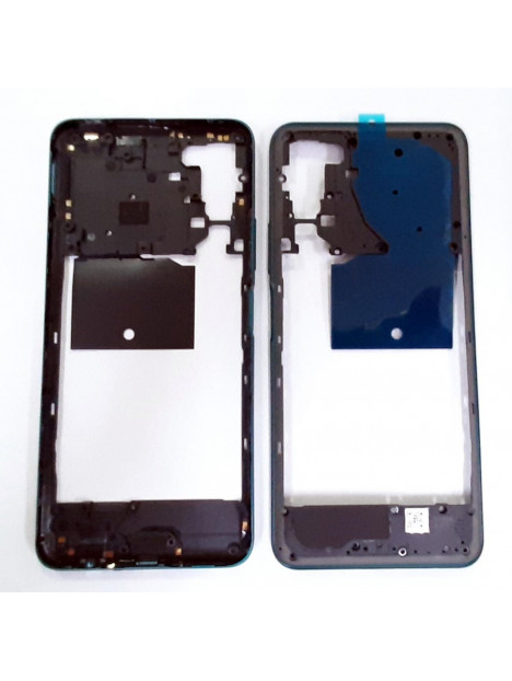 Carcasa central o marco verde para Huawei P Smart 2021 calidad premium